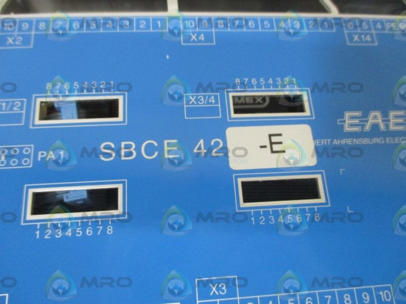 EAE SBCE 42-E SINGLE BOARD COMPUTER FIELDBUS  UNMP