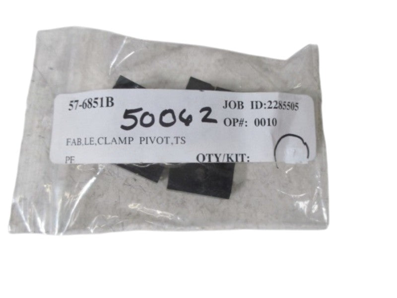 LOT OF 5 57-6851B FAB, LE, CLAMP PIVOT, TS NSNP IN A BAG