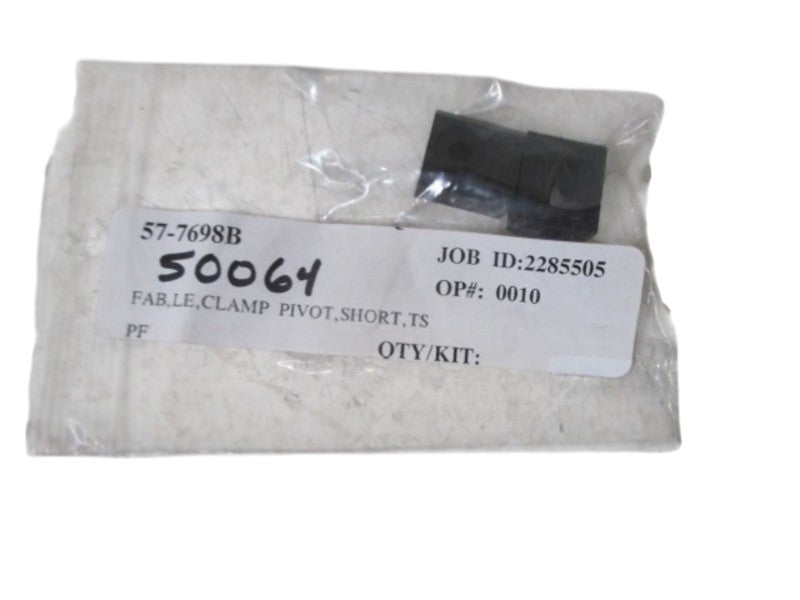 LOT OF 2 57-7698B FAB, LE, CLAMP PIVOT, SHORT TS NSNP IN A BAG
