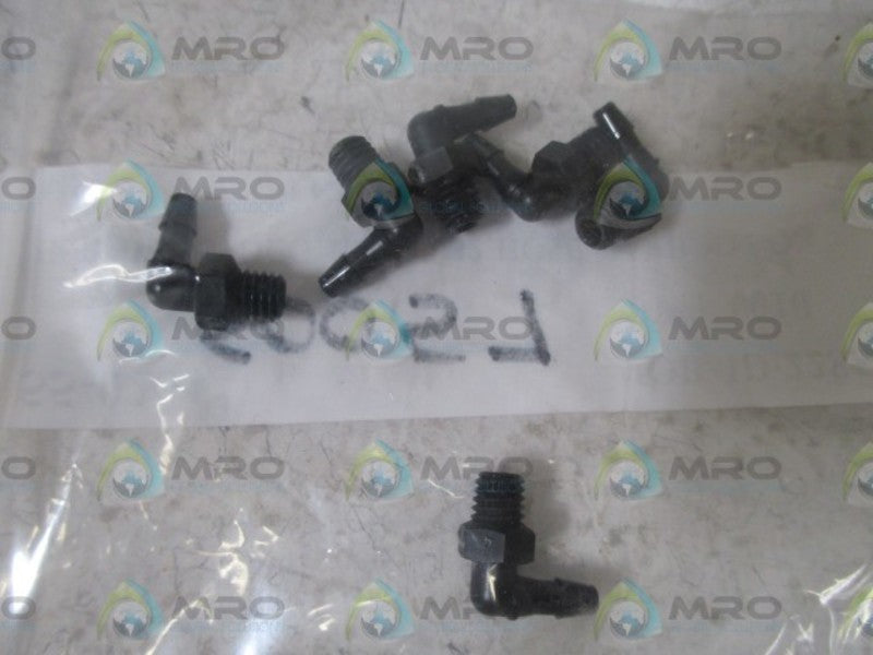 LOT OF 6 55-0204 ELBOW HOSE BARB NSNP IN A BAG