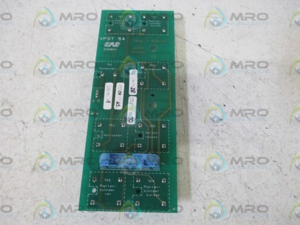EAE VPDT 54 CIRCUIT BOARD NSNP