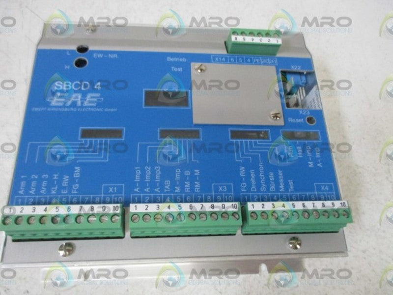 EAE SBCD 4 SIGNLE BOARD COMPUTER FIELDBUS  NSMP