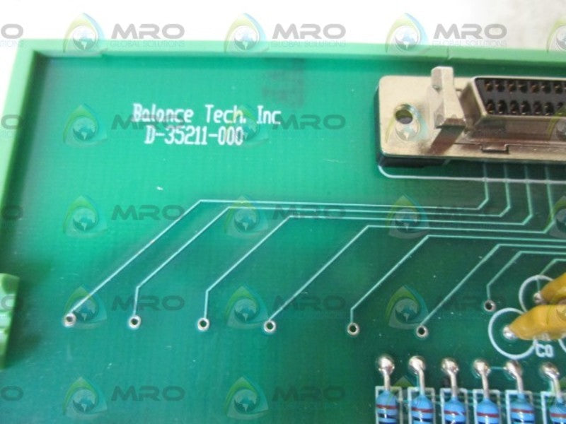 BALANCE TECH. INC D-32511-000  NSNP