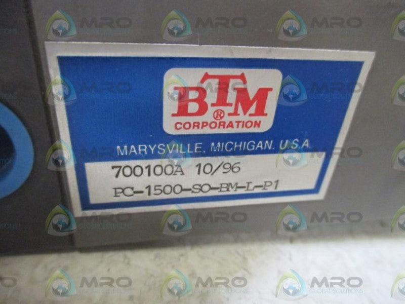 BTM COPR. PC-1500-SO-BM-L-P1 PNEUMATIC POWER TOGGLW SWITCH  NSNP