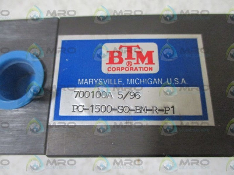 BTM COPR. PC-1500-SO-BM-R-P1 PNEUMATIC POWER TOGGLW SWITCH  NSNP