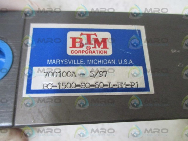 BTM COPR. PC-1500-SO-60-L-BM-P1 PNEUMATIC POWER TOGGLW SWITCH  NSNP