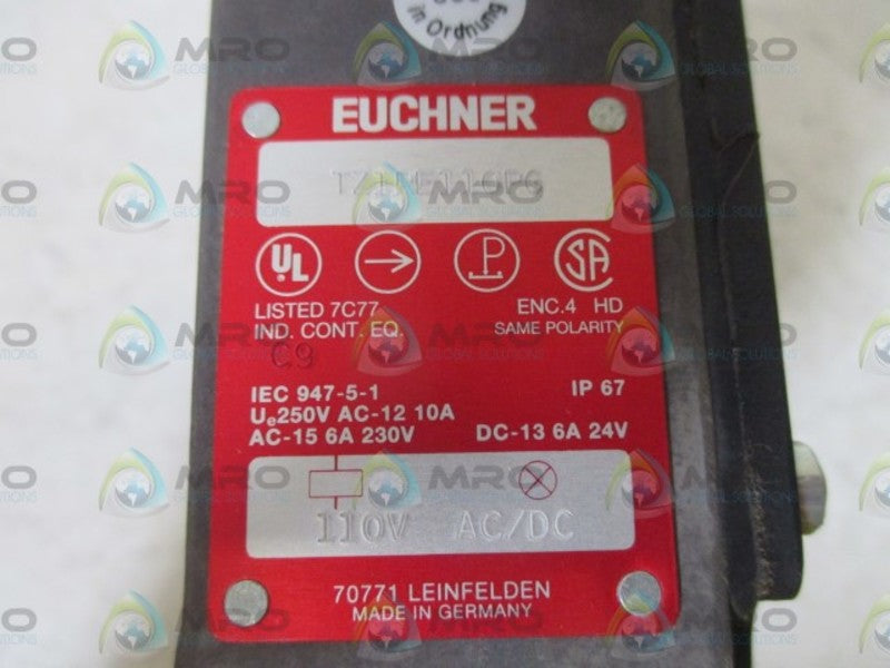 EUCHNER TZ1RE110PG SAFETY SWITCH  NSNP