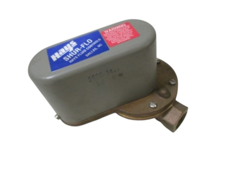 HAYS 2600-1411 FLOW SWITCH 1.6GPM  UNMP