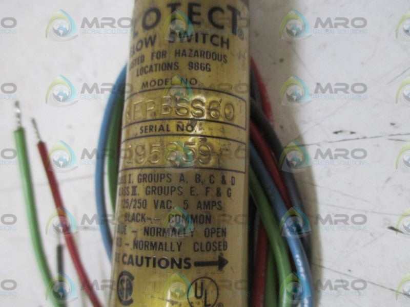 FLOTECT V6EPBSS60 FLOW SWITCH UNMP