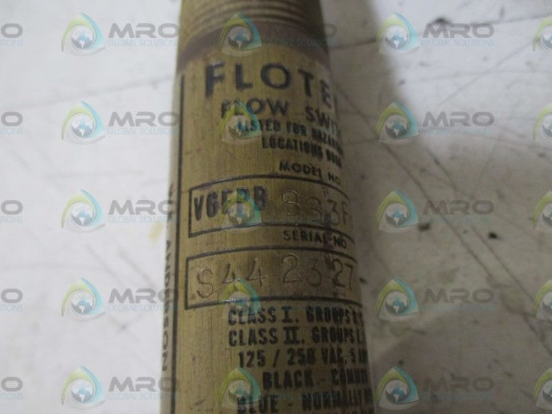FLOTECT V6EPBSS3FS FLOW SWITCH UNMP