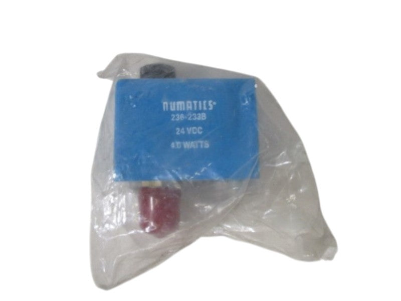 NUMATICS 236-233B SOLENOID COIL 24VDC 4.0 WATTS  NSNP IN A BAG