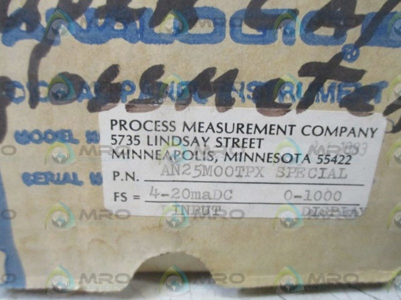 ANALOGIC AN25M00TPX DC VOLTAGE CURRENT MONITOR  NSMP