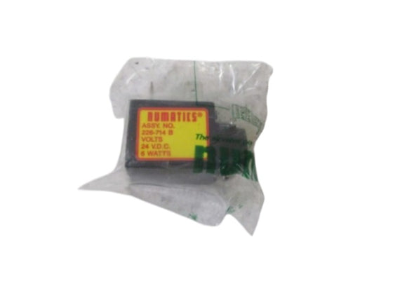 NUMATICS 226-714B SOLENOID COIL 24V 6WATTS  NSMP