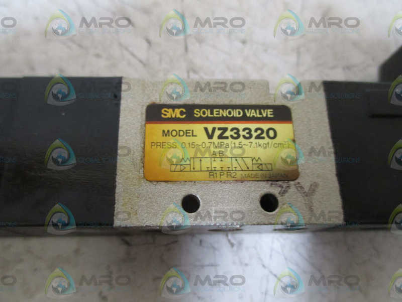 SMC VZ3320 SOLENOID VALVE NSNP