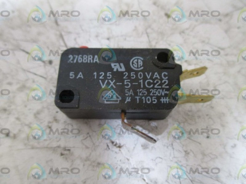 OMRON VX-5-1C22 SNAP ACTION SWITCH UNMP