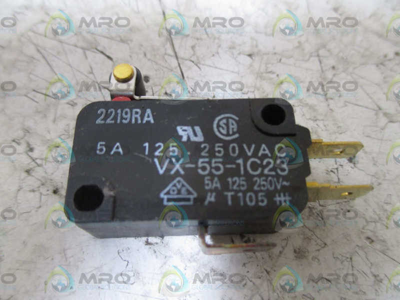 OMRON VX-55-1C23 SNAP ACTION SWITCH UNMP