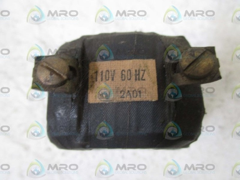 INDUSTRIAL SPARE PART 2A01 COIL 110V  UNMP