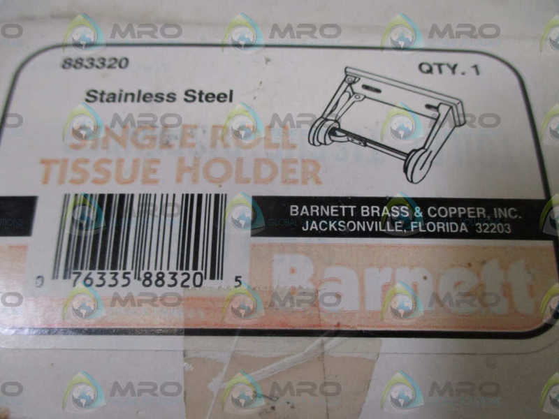 BARNETT 883320 SINGLE ROLL TISSUE HOLDER  NSMP
