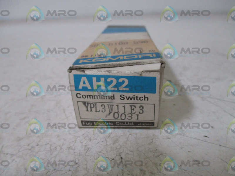 FUJI ELE. AH22 (YPL3W11E3) COMMAND SWITCH  NSMP
