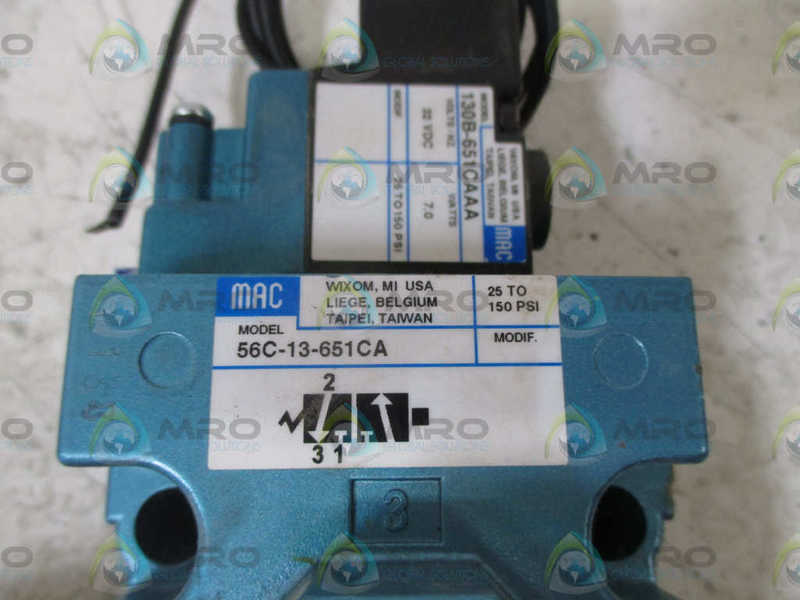 MAC 56C-13-651CA SOLENOID VALVE  NSNP