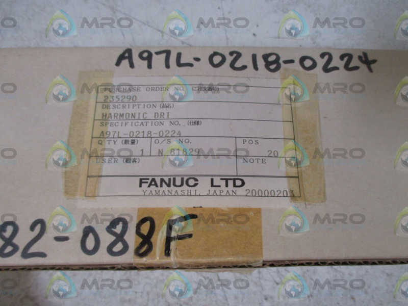 FANUC A97L-021B-0224 HARMONIC DRI  NSMP