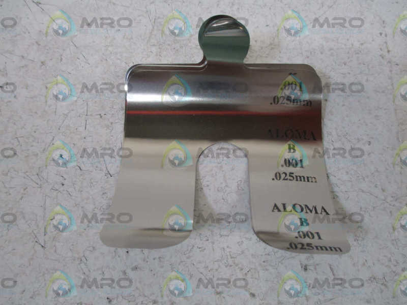 LOT OF 20 ALOMA SIZE B .001 SHIMS NSMP