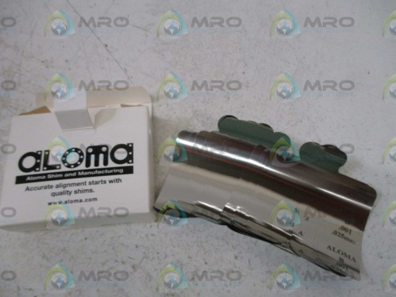 LOT OF 20 ALOMA SIZE B .001 SHIMS NSMP