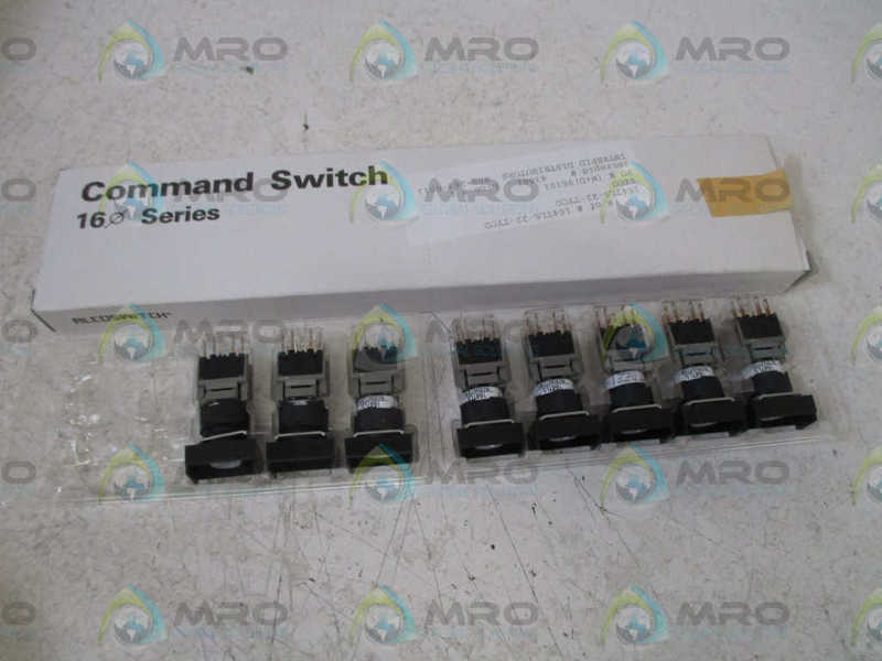 LOT OF 8 ALCOSWITCH 164TL522 COMMAND SWITCH NSMP