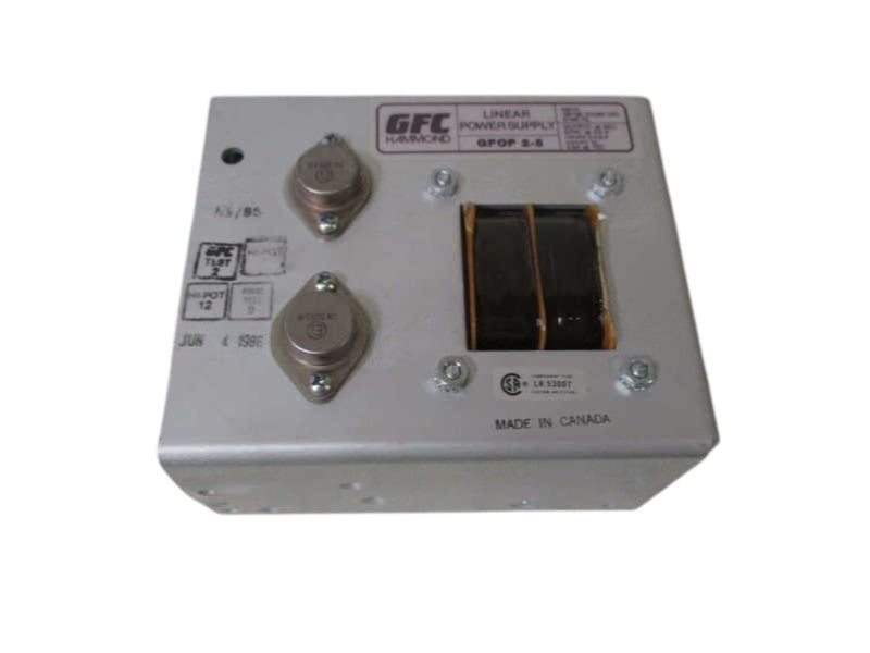 GFG HAMMOND GFOF2-5 LINEAR POWER SUPPLY  NSNP