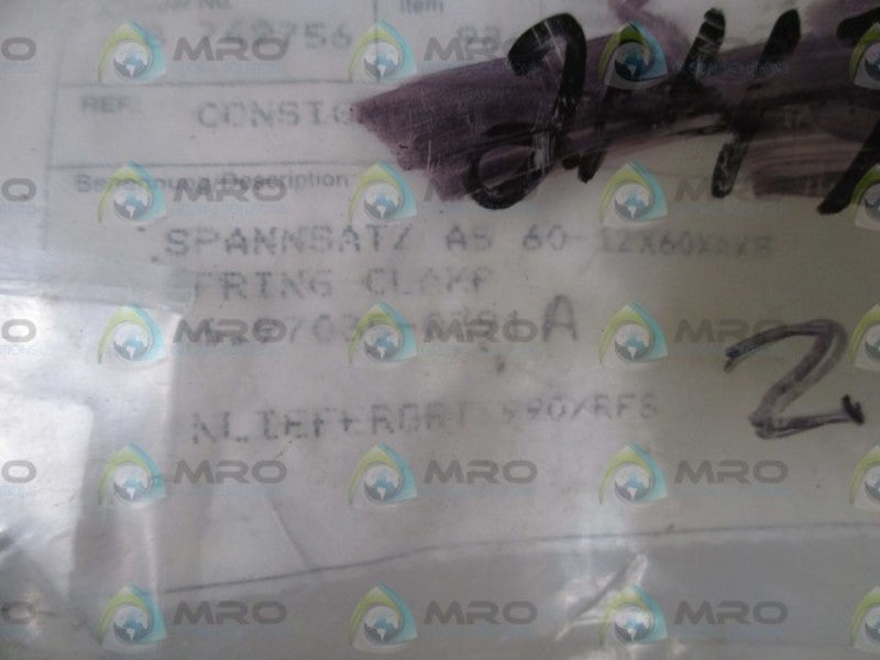 MANROLAND 16.97035-0391 SPRING CLAMP  NSNP IN A BAG