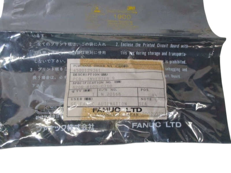 FANUC A20B-8100-0710 PCB (INVERTER 9) BOARD  NSNP