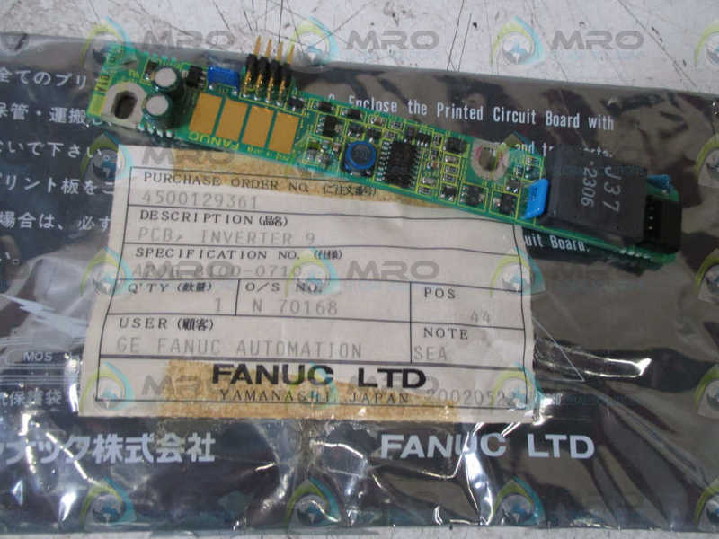 FANUC A20B-8100-0710 PCB (INVERTER 9) BOARD  NSNP