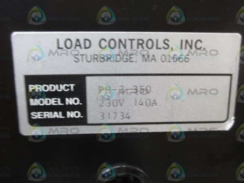 LOAD CONTROL PH-3-350 POWER CELL TRANSDUCER  NSNP