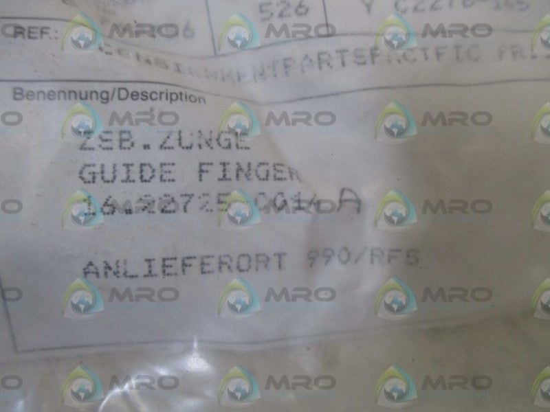 MANROLAND 16.22725-0014 GUIDE FINGER  NSNP IN A BAG