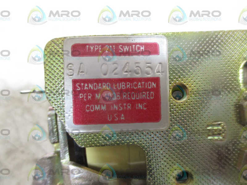 SA 024554 TYPE 211 SWITCH  NSNP