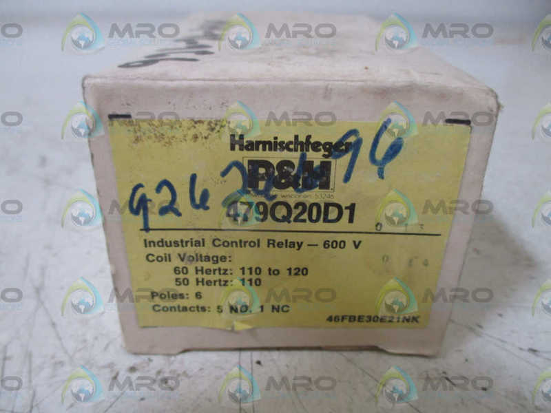 P&H 479Q20D1 CONTROL 600V  NSMP