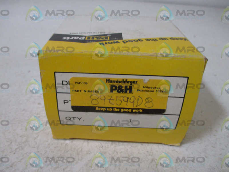 P&H 89Z599D8 METER PANEL 0-20PSI  NSMP