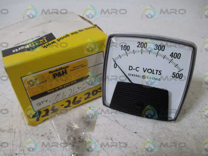 P&H 89Z572D16 METER PANEL 0-500PSI  NSMP