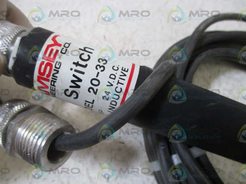 TRAMSEY MODEL 2033 TILT SWITCH  NSNP