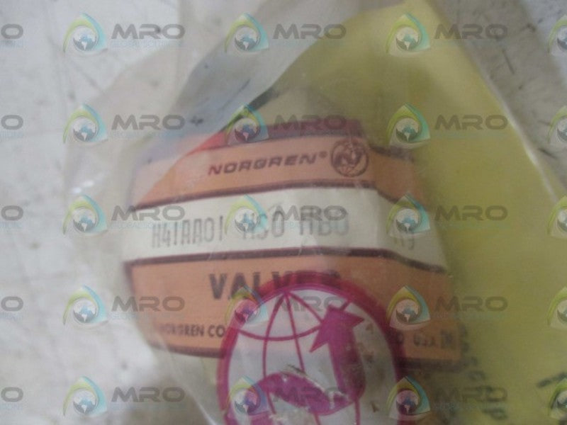 NORGREN H41AA01-HS0-HBO-T19-JV5 AIR PILOT CONTROL SPRING RETURN  NSNP IN BAG