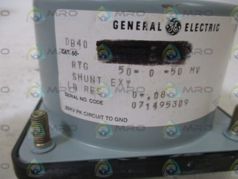 GENERAL ELECTRIC DB40 1500-0-1500 PSI  UNMP