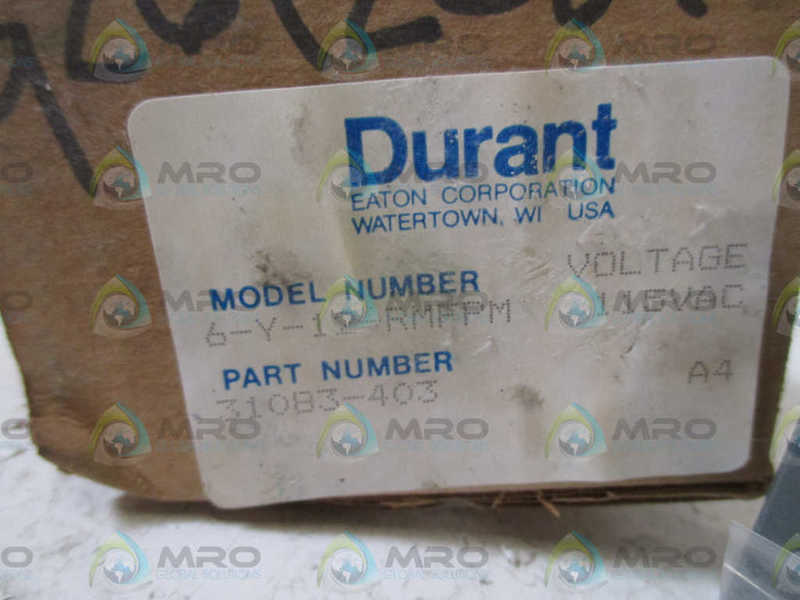 DURANT 6-Y-12-RMFPM COUNTER  NSMP