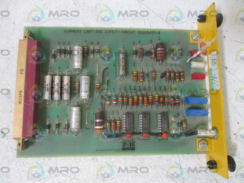 P&H 100A5437-2 CURRENT LIMIT AND SAFETY CIRCUIT  UNMP