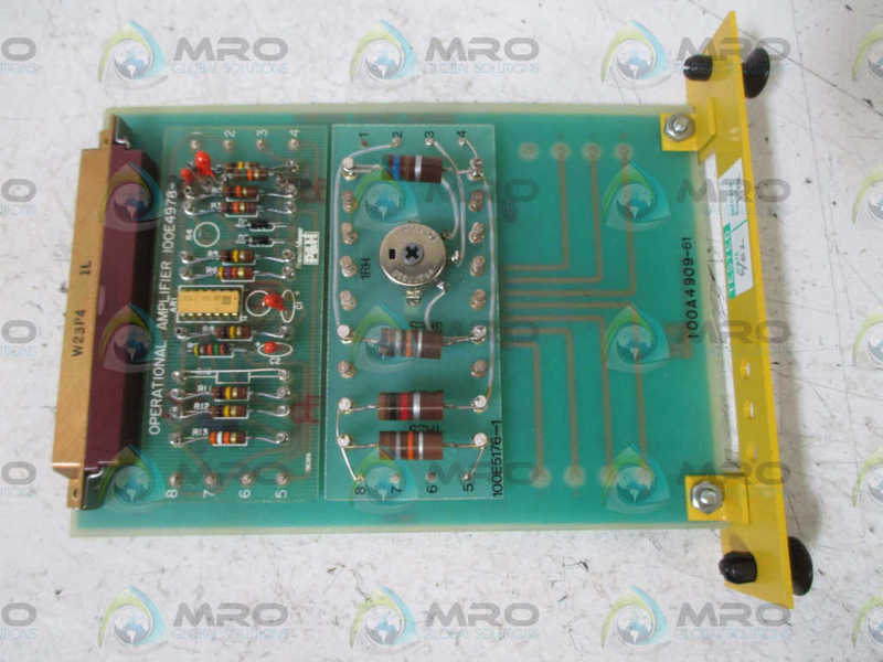 P&H 100A4909-61 AUXILIARY CIRCUITS ASSEMBLY  NSNP