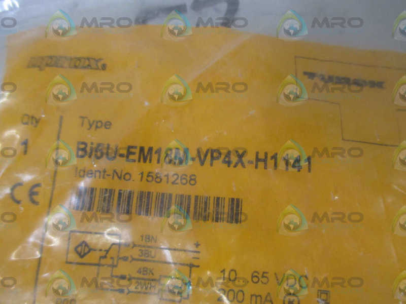 TURCK BI5U-EM18M-VP4X-H1141 PROXIMITY SWITCH  NSMP