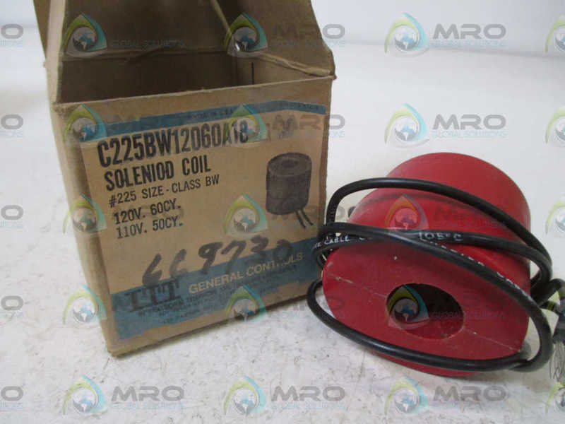 ITT C225BW12060A18 SOLENOID COIL 120V  NSMP
