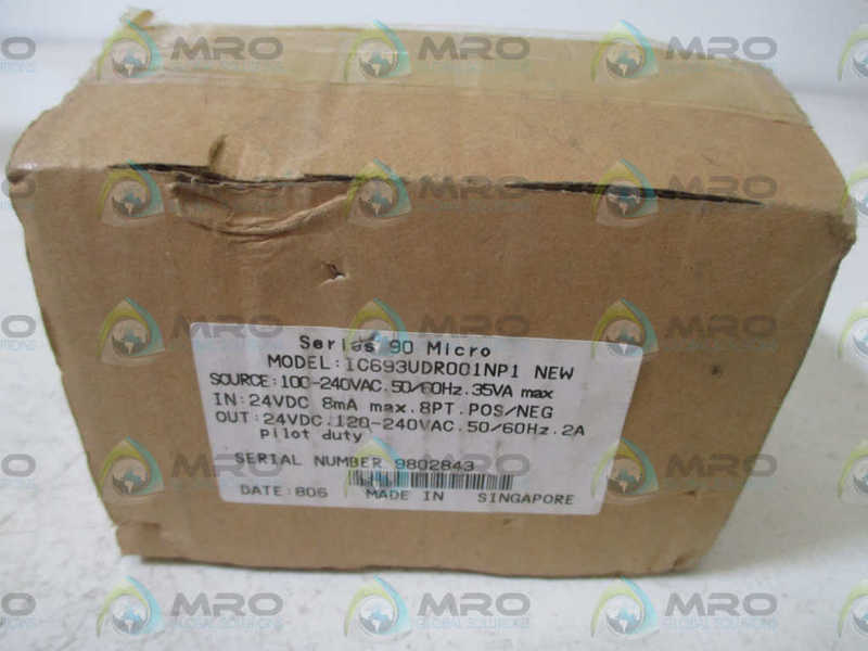 GE FANUC IC693UDR001NP1 PROGRAMMER COTNROLLER  NSMP