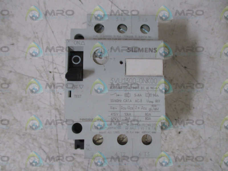 SIEMENS 3VU1300-0NK00 CIRCUIT BREAKER  UNMP