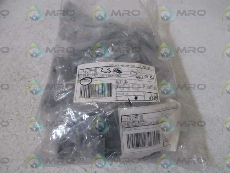 LOT OF 23 NORCOMP INC. 976-37RPE-ND FLAT RIBBON PLAST NSNP IN A BAG
