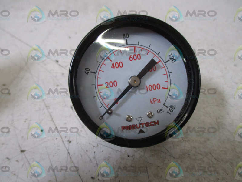 PNEUTECH 781642 GAUGE 0-160PSI  NSMP
